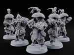 Hand Mortar Lugging Thunder Warriors turntable
