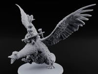 Flapping Bird Mounted Halfling Lord turntable