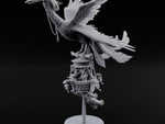 Basket Boat Clutching Giant Raven Carrier turntable