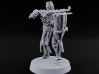 Rifle Bearing Steampunk Templar B turntable
