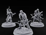 Bolt And Scythe Wielding Skeleton Ranged Warriors turntable