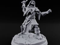 Bolt And Scythe Wielding Skeleton Ranged Warrior C turntable