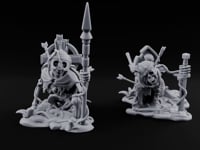 Grave Rising Skeleton Warriors turntable