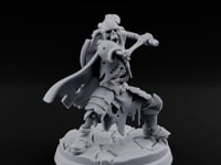 Blade And Axe Brandishing Skeleton Warrior C turntable