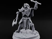 Blade And Axe Brandishing Skeleton Warrior D turntable
