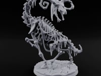 Neck Craning Rearing Skeleton Strider turntable