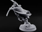 Cloak Billowing Blade Slashing Wraith Reaper A turntable