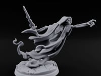 Cloak Billowing Blade Slashing Wraith Reaper B turntable