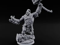 Mech Hammer Smashing Simian Brute turntable