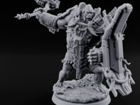 Mech Plated Rampaging Simian Brute A turntable