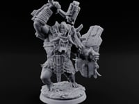 Mech Plated Rampaging Simian Brute B turntable