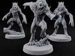 Claws Swiping Werewolf Pack turntable