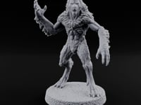 Claws Swiping Werewolf A turntable