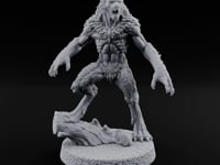 Claws Swiping Werewolf B turntable