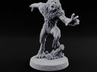 Claws Swiping Werewolf C turntable