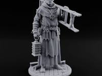 Ladder Lugging Human Friar turntable