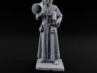 Megaphone Bellowing Human Preacher turntable