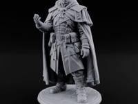 Hand Raising Human Inquisitor turntable