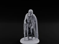 Cane Hobbling Human Beggar turntable