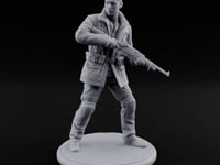 Rifle Sweeping Human Resistance Fighter turntable