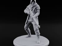 Rifle Stalking Human Resistance Fighter turntable