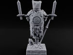 Blade-Impaled Rope-Bound Scarecrow Effigy turntable