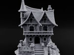 Spire-Crowned Timber-Framed Gothic Townhouse turntable