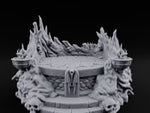 Soul-Wreathed Flame-Flanked Necromantic Ritual Dais turntable