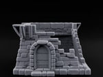 Iron-Banded Arch-Framed Stone Guard Post turntable