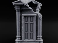 Ooze-Encrusted Pediment-Broken Manor Doorway Ruins turntable