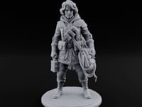 Rope Coiling Human Resistance Fighter turntable