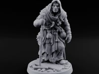 Staff Leaning Human Swamp Witch turntable
