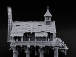 Bell-Towered Stilt-Raised Swamp Chapel turntable