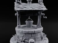 Skull-Crowned Bone-Scattered Village Well turntable