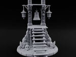 Lantern-Flanked Skull-Strewn Hillside Bell Stand turntable