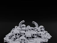 Rib-Jutting Bone-Heaped Skull Pile turntable