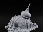 Dome-Capped Rubble-Ringed Onion Dome Temple Ruins turntable