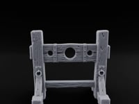 Iron-Riveted Grain-Split Punishment Stocks turntable