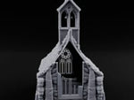 Rose-Windowed Bell-Towered Gothic Stone Chapel turntable