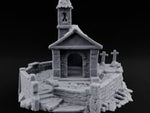 Cross-Topped Bell-Hung Graveyard Chapel turntable