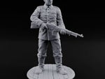 Rifle Cradling Human Resistance Fighter turntable