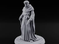 Pistol Concealing Human Friar turntable