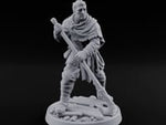 Pole Pushing Human Ferryman turntable
