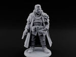 Pistol Dangling Coat Sweeping Human Gunslinger turntable