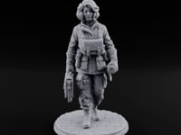 Kit Bag Lugging Pistol Swinging Human Resistance Fighter turntable