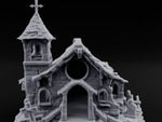 Cross-Topped Grave-Ringed Abandoned Chapel turntable