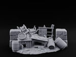 Toppled Chair-Strewn Tavern Wreckage Pile turntable