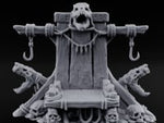 Hook-Hung Rune-Etched Idol Throne Altar turntable