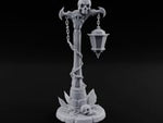 Skull-Topped Chain-Wrapped Necromantic Street Lamp Post turntable