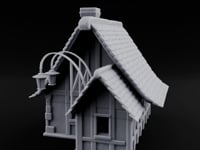 Lantern-Arched Timber-Framed Half-Timbered Townhouse turntable